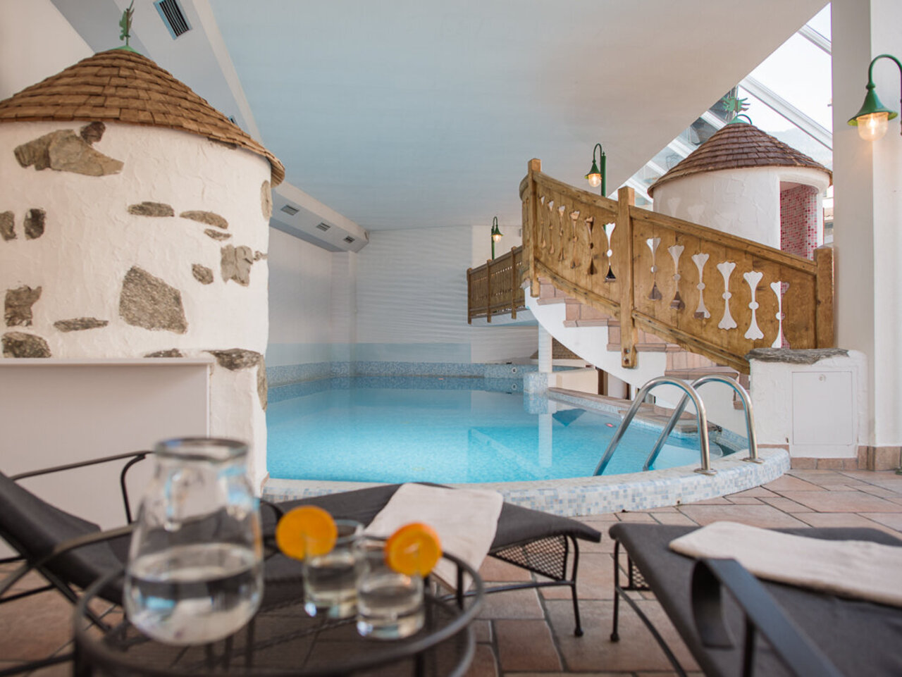 Indoor Pool Hotel Mühlenerhof Valle Aurina